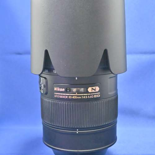 新淨 Nikon 80-400mm F4.5-5.6 G VR 二代 自動對焦 抵玩遠攝鏡頭 可另加增距鏡 生態...