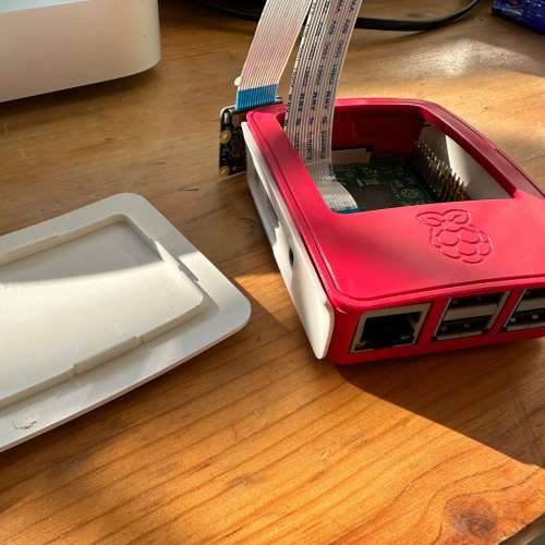 Raspberry pi 4 model b 4gb with Case & 3B+摄像頭模組500W像素带15CM排線Raspber...