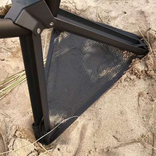 Sitpack Campster 1 Jet Black 摺疊戶外露營椅連 Ground Sheet 專用椅腳地墊