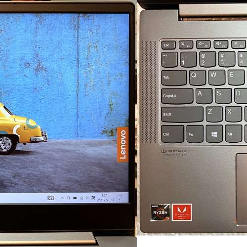 90%新 Lenovo Ideapad S540-14API, Ryzen 5 3500U, 12GB Ram, 256GB SSD, Win10HM, ...