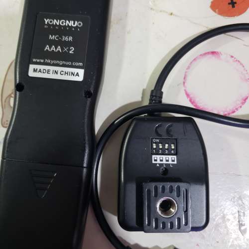 Yongnuo MC-36R 無線定時快門線 - For Nikon 影星流跡/縮時拍攝必備!!