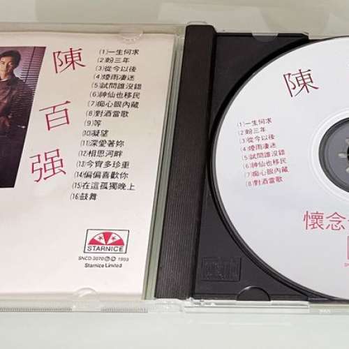 陳百強 懷念金曲精選 CD