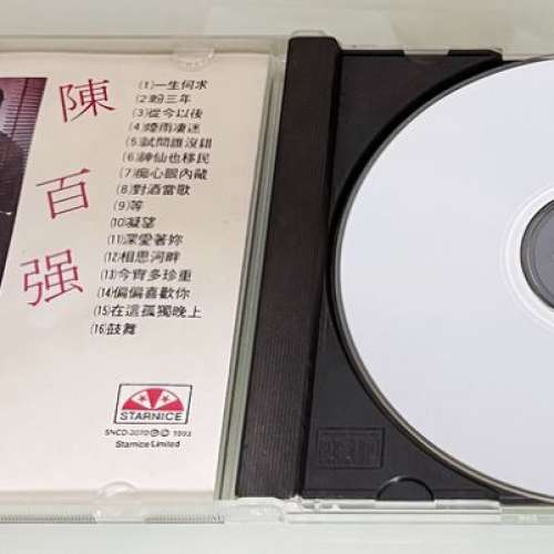 陳百強 懷念金曲精選 CD
