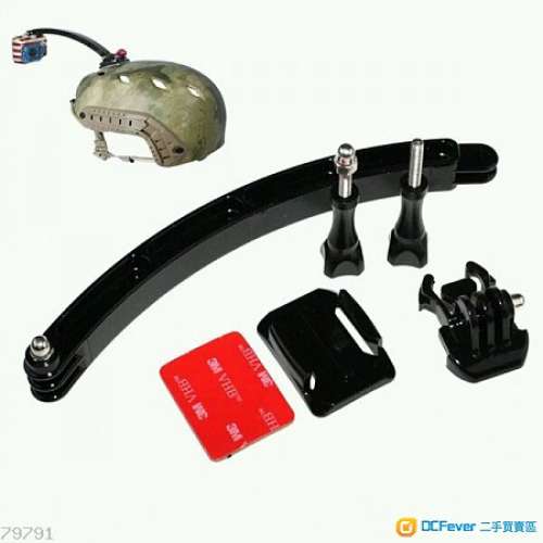 全新 GoPro HERO 3/3+/4/5/6/7/Session 夾管型 / 頭盔自拍臂 固定支架 / 新款Cap帽...