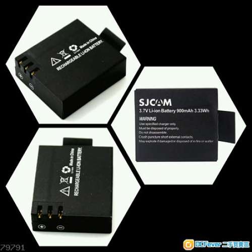 全新 原裝 SJCAM UV保護鏡 / 鋰電池 / USB雙充 / 外框 SJ4000 SJ5000 SJ6000 SJ7000...