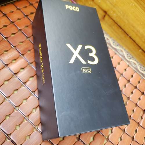 小米POCO  X3 nfc blue 6+128gb 吉盒一個  旺角道自取。