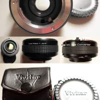 Vivitar 2X Tele Converter for Minolta MC/MD mount Camera Lense   二手	HK$200