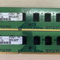 2條 Kingston DDR3 1333 2G RAM 2條 (雙面)
