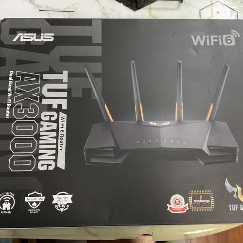 ASUS TUF-AX3000 WiFi6 Gaming Router [香港行貨]