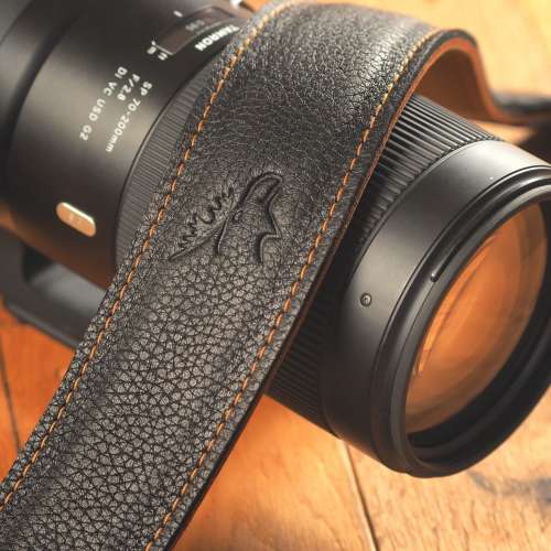 EDDYCAM 50 mm black-natural相機帶