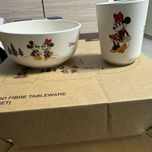 迪士尼碗碟套裝（一盒四件）