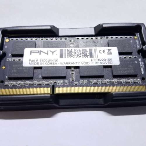 PNY 8GB 2RX8 PC3L 12800S 1.35V