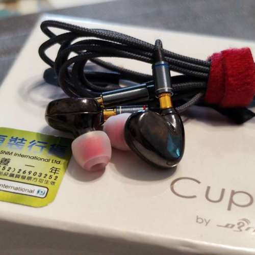 靚聲 oBravo Cupid 平面振膜 入耳式耳機 新淨無花崩 暗病 運作正常 原廠3.5mm 線 有...