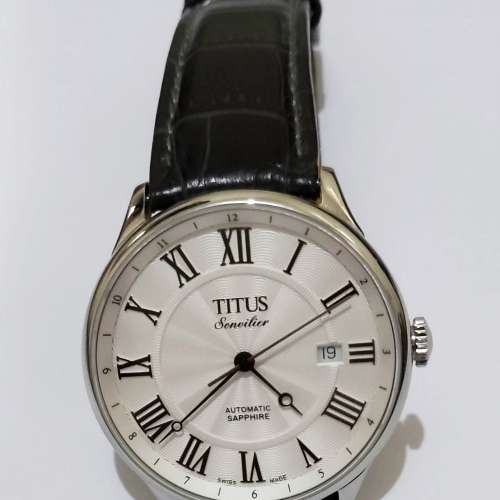 99.9%新瑞士TITUS鐵達時機械手錶