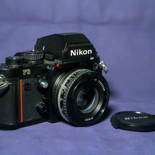 Nikon F3hp & 50mm 1.8 pancake