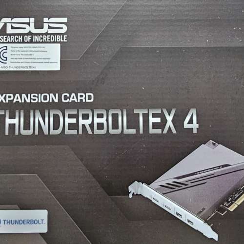 ASUS ThunderboltEX 4 擴充卡