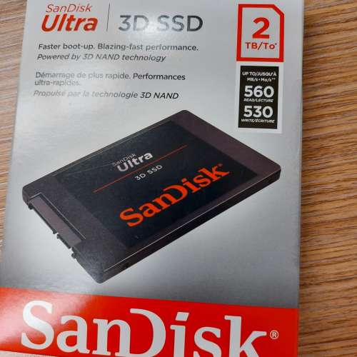 SanDisk Ultra 3D SSD 2TB SATA