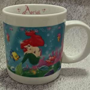 全新 DISNEY The Little Mermaid Ariel Mug 小魚仙 美人魚 陶瓷杯