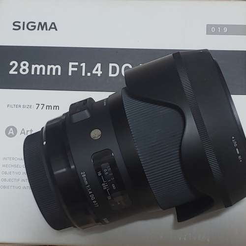 Sigma 28mm F1.4 DG HSM｜Art  for Canon EF mount
