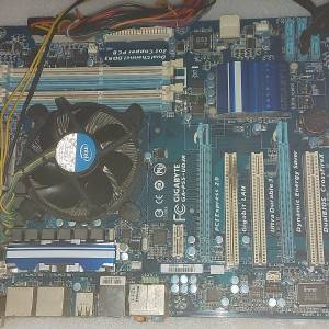 intel i5-750 + Gigabyte GA-P55-UD3R