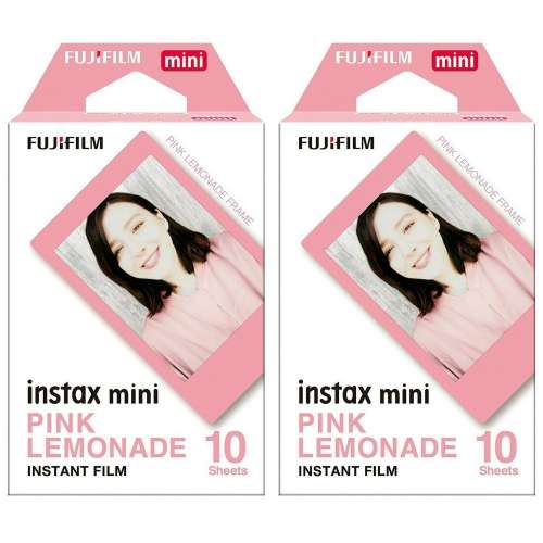 [DJS LIFESTYLE] FUJIFILM INSTAX MINI INSTANT FILM 富士即影即有菲林相紙 (粉紅...