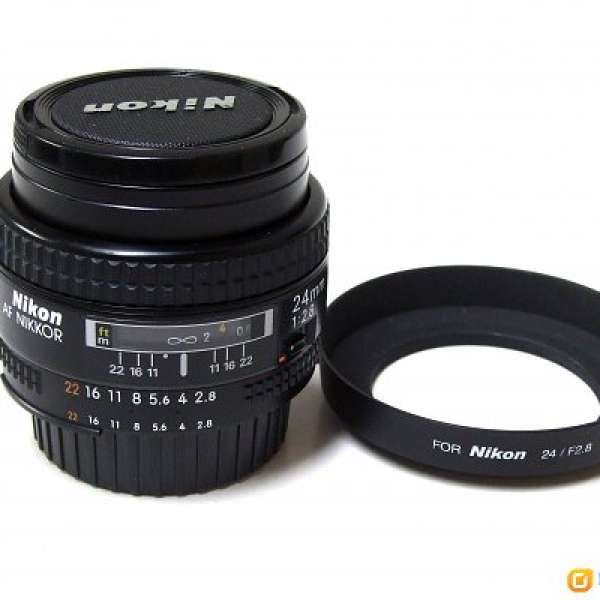 Nikon AF 24mm f/2.8 Full Frame Lens 全片幅