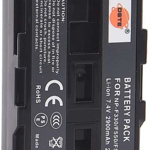 DSTE SONY NP-F330 / NP-F550 / NP-570 / NP-F590 Battery Pack With AC Charger