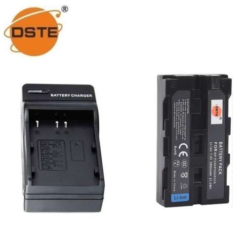 DSTE SONY NP-F330 / NP-F550 / NP-570 / NP-F590 Battery Pack With AC Charger