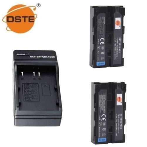 DSTE SONY NP-F330 / NP-F550 / NP-570 / NP-F590 Battery Pack With AC Charger