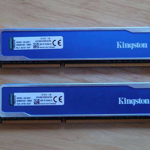 Kingston HyperX Blu 16GB Kit (2x8GB) DDR3 1600 Ram