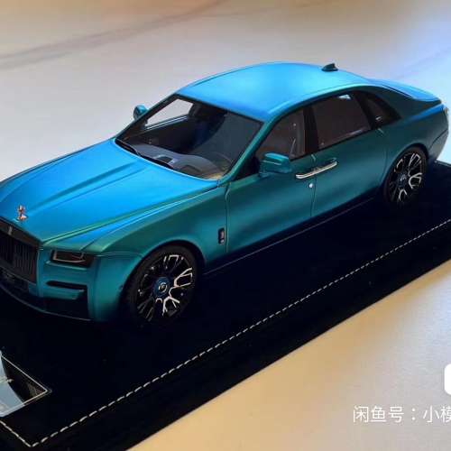 1/18 HH Model Rolls-Royce Ghost Black Badge Matte Chrome Blue 限量10台 1:18