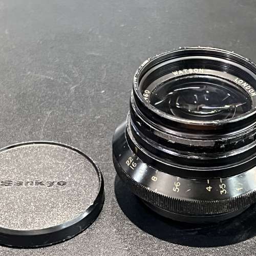 Watson London Trias 5 inch f3.5 lens