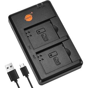 DSTE LEICA BP-DC15 / DMW-BLG10E Lithium-Ion Battery Pack With USB Charger 01