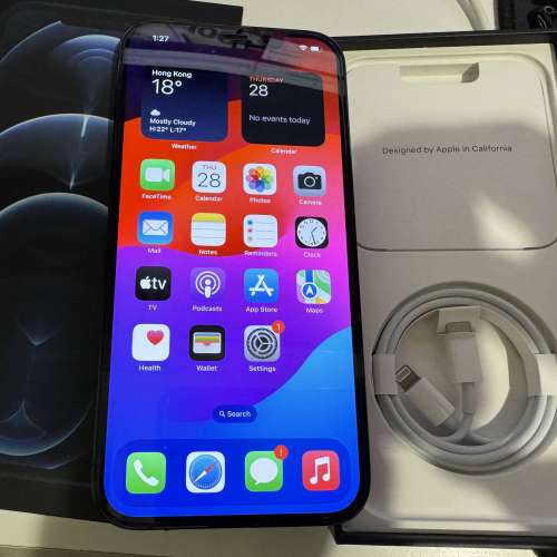 iPhone 12 Pro Max 256GB 港行 雙卡 藍色