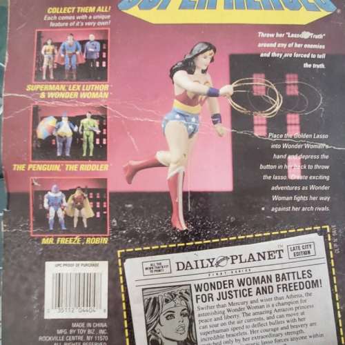 Toy Biz SuperHero-Wonder Woman 神奇女俠