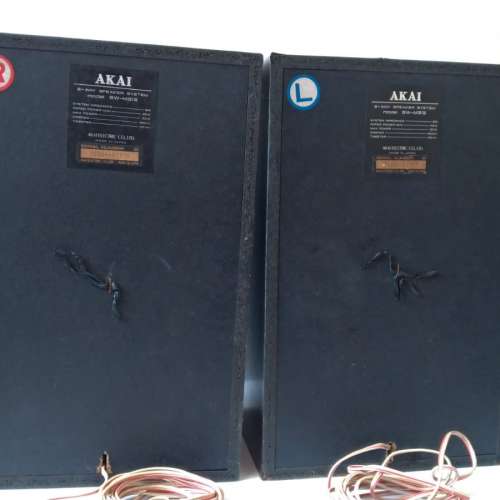 AKAI 雅佳二路分音音箱一對