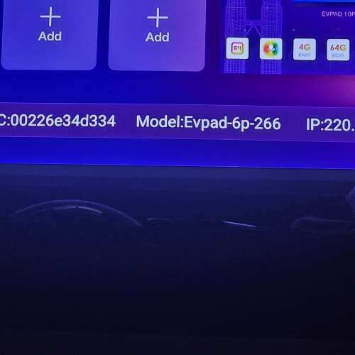 Evpad 6p ,4+64gb操作正常使用中