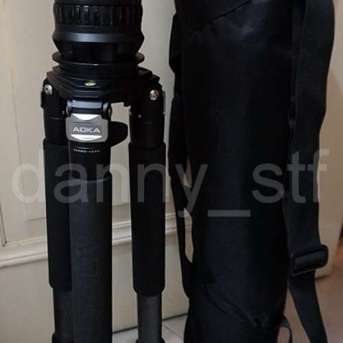 AOKA TKPRO-424C 4號 專業碳纖維三腳架 連 E-IMAGE 意美捷 7083H 100mm Fluid Vide...