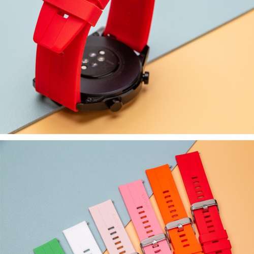 Huawei 華為GT智能錶代用錶帶 22mm(黑色帶扣)$110(2pcs)