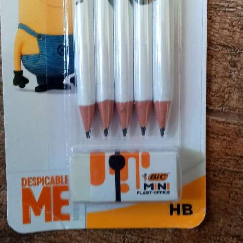 全新 迷你兵團 小黃人 鉛筆 DESPICABLE ME Minions Pencil
