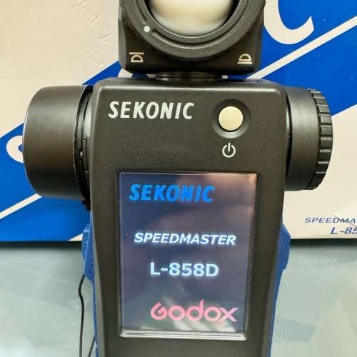 SEKONIC L-858D 測光表 + SEKONIC RT-GX Godox 神牛專用 測光錶插件
