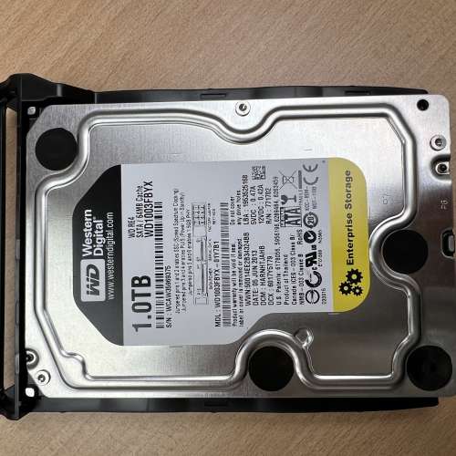 Synology DS213 連 2 隻 1T hard disk
