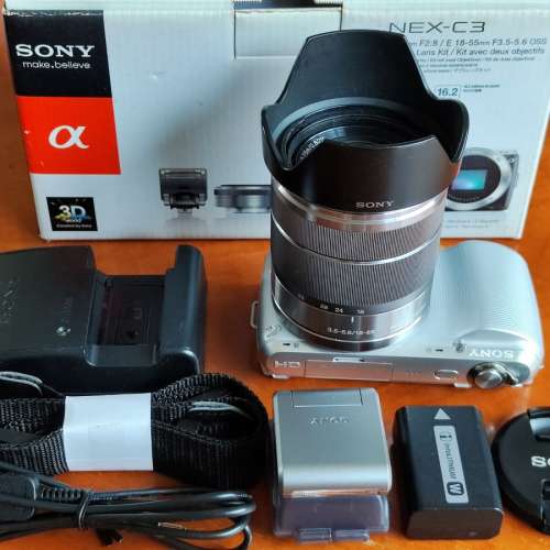 Sony NEX-C3無反相機連18-55mm kit鏡