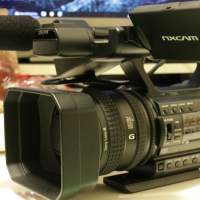 Sony NX 100 film camera