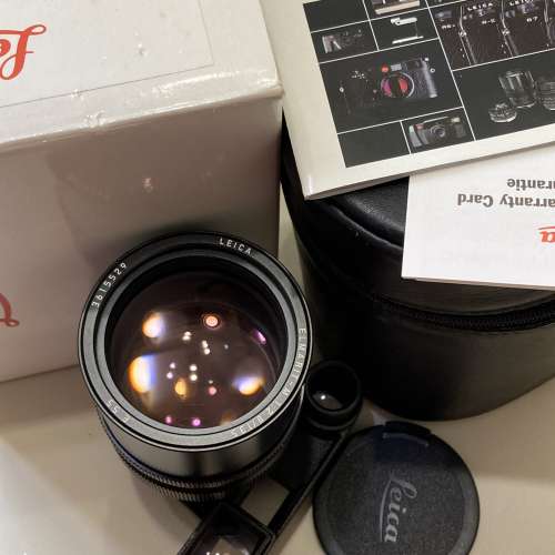 *罕有產品* 99新齊盒Leica Elmarit-M 135mm F/2.8 尾期方字 (#36字頭)