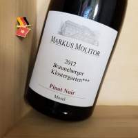 2012 Markus Molitor Klostergarten *** Pinot Noir Trocken RP96分 德國 馬庫斯 三...