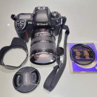 Nikon F100菲林機 + Nikon鏡頭AF-S Nikkor 24-120mm 1:3.5-5.6