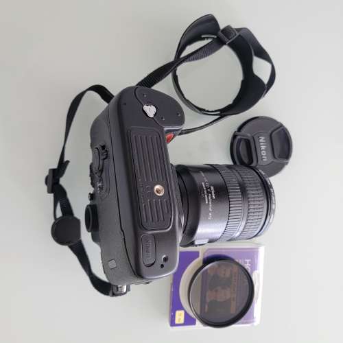 Nikon F100菲林機 + Nikon鏡頭AF-S Nikkor 24-120mm 1:3.5-5.6