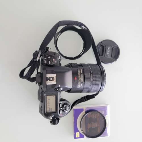 Nikon F100菲林機 + Nikon鏡頭AF-S Nikkor 24-120mm 1:3.5-5.6