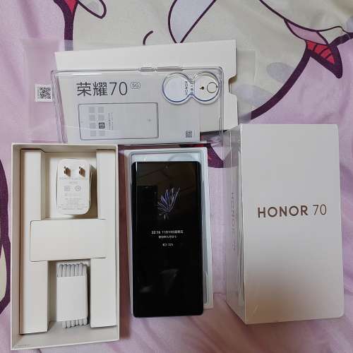 代女友出讓 榮耀/HONOR 70 12+256G國行全新正品